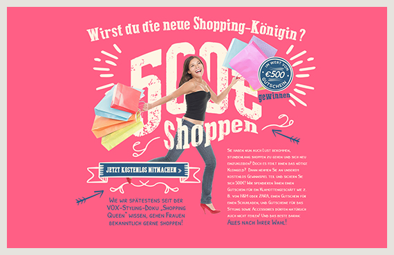 Shopping-Königin2-Leadgenerierung-Kampagne-Elsovero-design